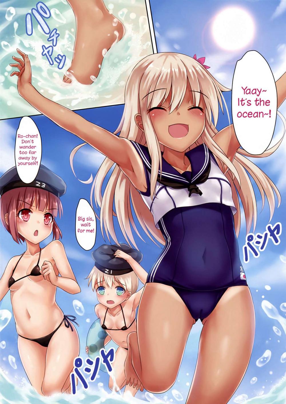 Hentai Manga Comic-A Summer Joint Training With Foreign Ships-Read-3